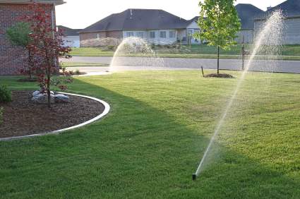 Residential Irrigation in Portland, CT.