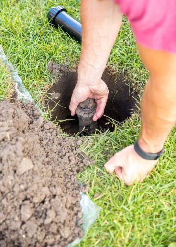 Residential Irrigation in Portland, CT.